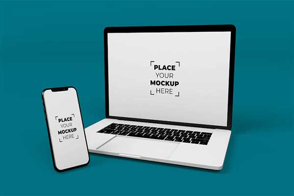 Laptop Screen Mockups | Free Photoshop Mockup Templates | Templateupdates